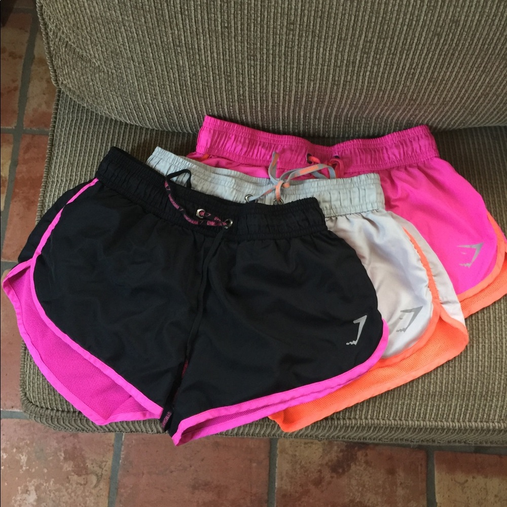 Old school gym shark shorts